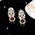 Gold Plated American Diamond Earrings