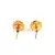 Gold Plated American Diamond Earrings
