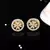Gold Plated American Diamond Earrings