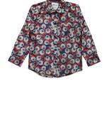 Multicolor printed cotton kids-tops