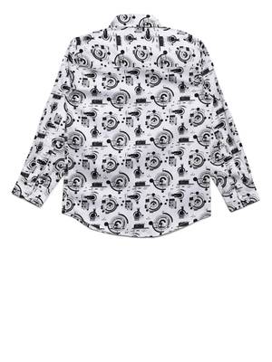 White printed cotton kids-tops 2