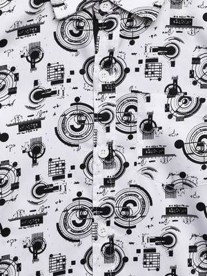 White printed cotton kids-tops 4