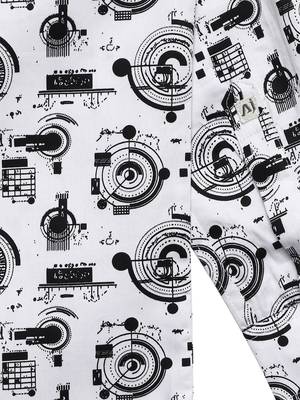 White printed cotton kids-tops 5