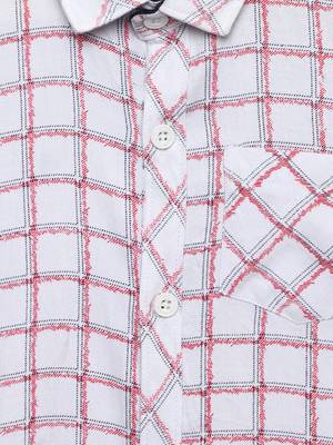 White plain cotton kids-tops 4