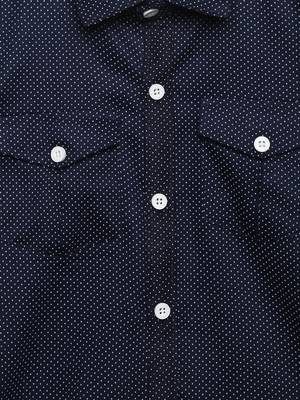 Blue printed cotton kids-tops 4