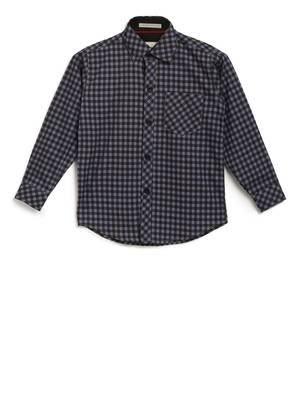 Grey plain cotton kids-tops 1
