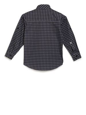 Grey plain cotton kids-tops 2