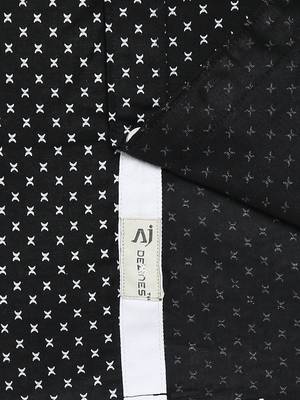 Black printed cotton kids-tops 5