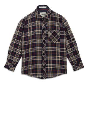Yellow plain cotton kids-tops 1