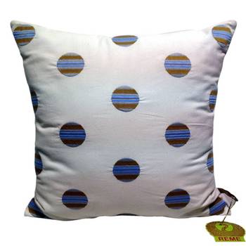 Cushion Cover With Dotted Embroidery 1