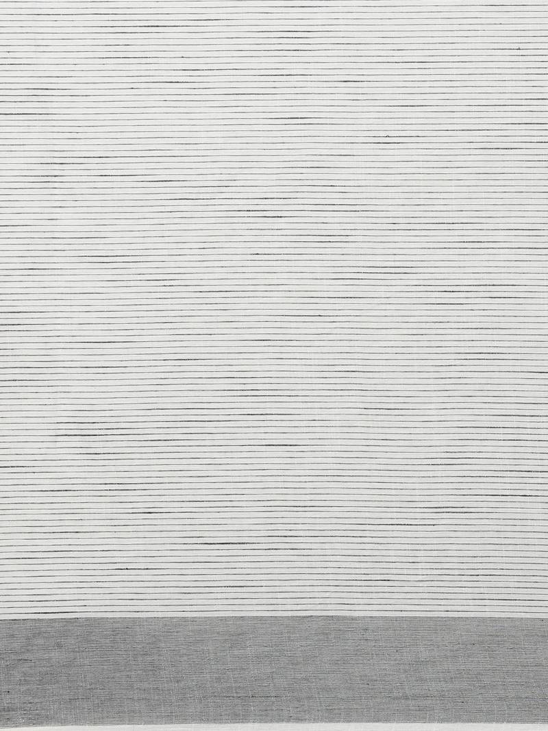 CLASSICATE from the house of The Chennai Silks Off-White Kanchi Pure Cotton Saree With Running Blouse