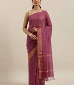 CLASSICATE from the house of The Chennai Purple Venkatagiri Pure Cotton Saree
