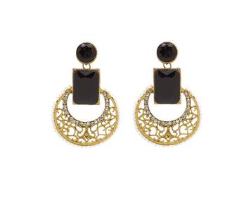 Cute Black Earring 1
