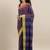 CLASSICATE from the house of The Chennai Silks Navy Blue Linen Blend Saree With Blouse