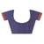 CLASSICATE from the house of The Chennai Silks Navy Blue Linen Blend Saree With Blouse