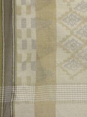 CLASSICATE from the house of The Chennai Silks Green Bengal Tant Pure Cotton Saree Without Blouse 5