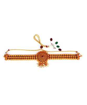 Gold chokers 4