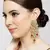 I Jewels Traditional Gold Plated Kundan Pearl Earrings & For Women (E2822M)