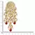 I Jewels Traditional Gold Plated Kundan Pearl Earrings & For Women (E2822M)