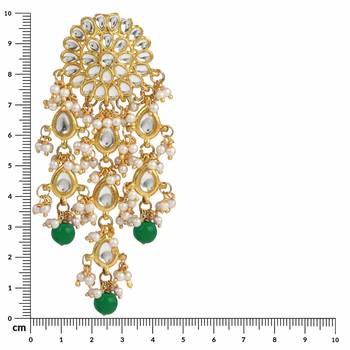 Traditional Kundan Pearl Earrings & For Women 4