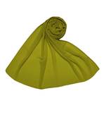 Plain Chiffon Hijab - Green - Size - 75/185 CM