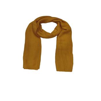 Ribbed Cotton Hijab - Yellow - Size - 75/185 CM 2
