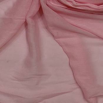 Cotton Stole With Colourful Fringe's - Pink - Size - 75/185 CM 4