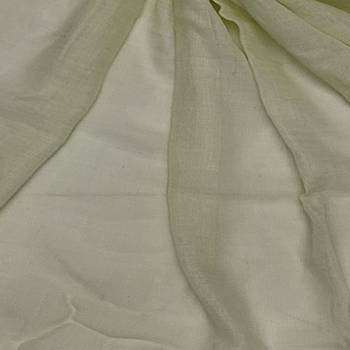 Cotton Stole With Colourful Fringe's - Cream - Size - 75/185 CM 4