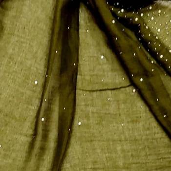 Cotton Dew Drop Hijab - Green - Size - 75/185 CM 4