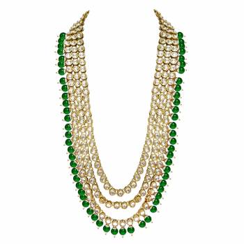 Traditional Kundan Pearl Wedding Choker Bridal Necklace Set Earrings & Maang Tikka For Women 6