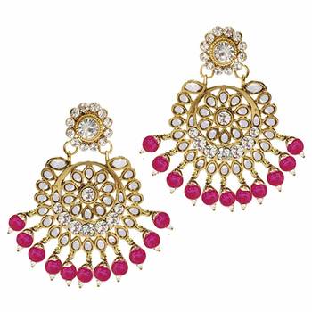 Traditional Kundan Pearl Wedding Choker Bridal Necklace Set Earrings & Maang Tikka For Women 6
