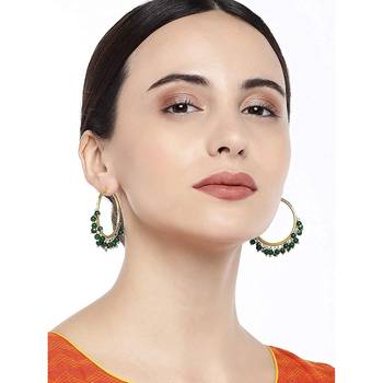 Pearl Chandbali Earring For Women 4