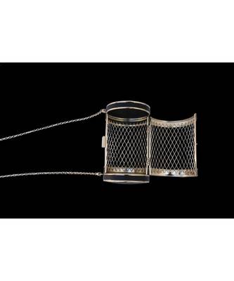 Morus Designer Golden Black Box Party Sling Bag 1