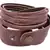 Multi Strand Chocolate Brown Handcrafted Genuine Leather Strand Bracelet for Men