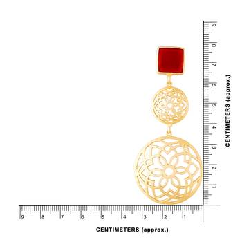 Traditional Gold Plated Fancy Earrings For Women & Girls 4