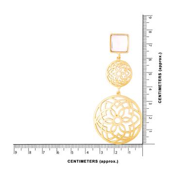 Traditional Gold Plated Fancy Earrings For Women & Girls 4