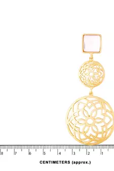 Traditional Gold Plated Fancy Earrings For Women & Girls