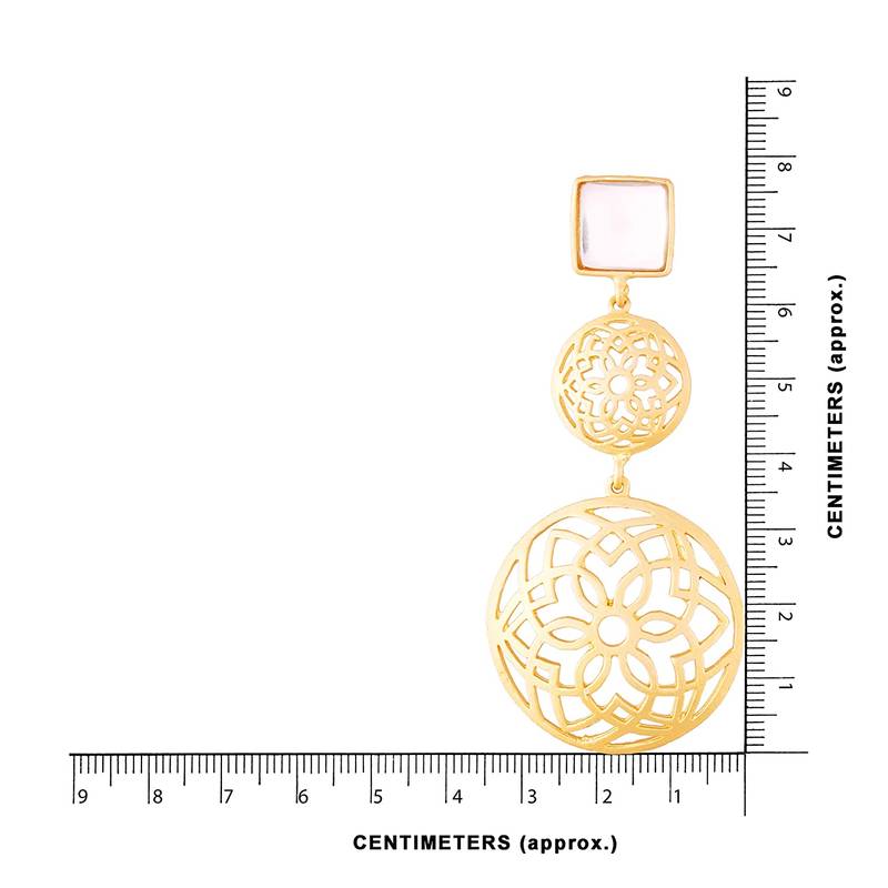 Traditional Gold Plated Fancy Earrings For Women & Girls