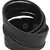 Multi Strand Black Handcrafted Genuine Leather Strand Bracelet for Men