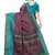 Pink Art Silk Floral Printed Saree With Blouse
