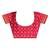 Red Art Silk Floral Printed Saree With Blouse