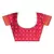 Red Art Silk Floral Printed Saree With Blouse