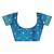 Blue Art Silk Floral Printed Saree With Blouse