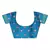 Blue Art Silk Floral Printed Saree With Blouse