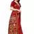 Red Art Silk Floral Printed Saree With Blouse