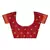 Red Art Silk Floral Printed Saree With Blouse