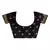 Black Art Silk Floral Printed Saree With Blouse
