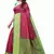 Pink Art Silk Floral Printed Saree With Blouse