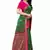 Green Art Silk Floral Printed Saree With Blouse