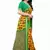 Yellow Art Silk Floral Printed Saree With Blouse